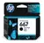 Cartucho HP original 667 Negro