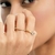 Anel GAL em Ouro Branco 18k com Diamantes - comprar online