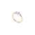 Anel GAL em Ouro Branco 18k com Diamantes na internet