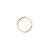 Anel ONA Ouro Amarelo em Ouro Amarelo 18k com Turmalina - lippia