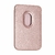 BILLETERA MAGSAFE SIMIL CUERO LISA ROSA DORADO - comprar online