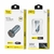 ADAPTADOR DE AUTO C16 PREMIUM FONENG DUAL 30W GRIS - comprar online