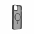 FUNDA PREMIUM APPLE OPACO CON BORDE- MAGSAFE IPH14PLUS NEGRO