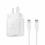 CARGADOR PARED TIPO C 25W SIMPLE SAMSUNG BLANCO