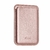 BILLETERA MAGSAFE SIMIL CUERO LISA ROSA DORADO