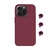 FUNDA GENERICO APPLE SILICON - PROTECCION CAMARA IPH15PROMAX BORDO