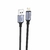 CABLE PREMIUM MALLADO FONENG X95 USB - LIGHTNING 1 M NEGRO