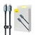 CABLE PREMIUM BASEUS TIPO C - LIGHTNING 2 M NEGRO
