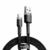 CABLE PREMIUM MALLADO BASEUS USB - TIPO C 1 M NEGRO - comprar online