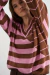 Sweater Escote V Combinado en internet