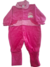 Macacão de Plush Rosa com Bordado - comprar online