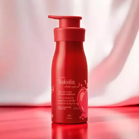 Creme Hidratante Corporal Tododia Maçã Caramelada e Baunilha 400ml - comprar online