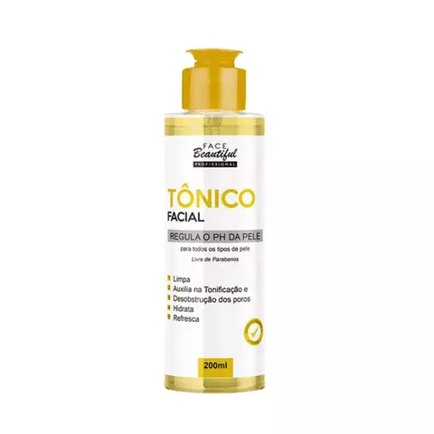 Tônico Facial 5 em 1 200ml - Face Beautiful