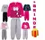 Imagem do Kit 4 Peças Moletom Menina Inverno Outono Conforto e Estilo