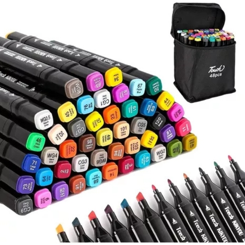 Set Marcadores Doble Punta x30