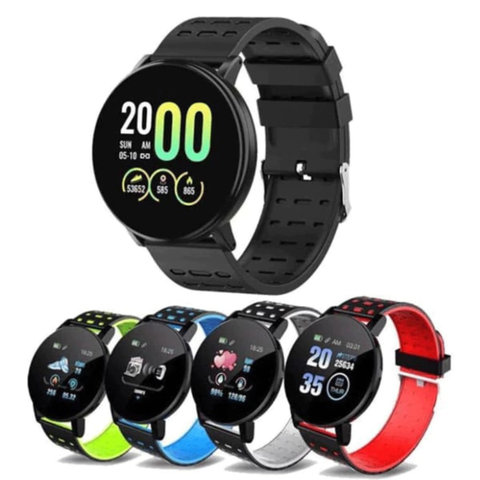 RELOJ SMARTWATCH 119 PLUS NEGRO