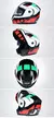 Capacetes, dupla lente, capacete moderno para motocicleta