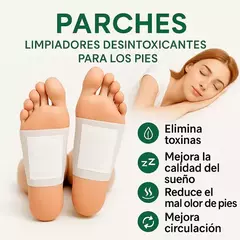 PARCHE ANTI ESTRES, ELIMINA TOXINAS DE MANERA NATURAL MIENTRAS DUERMES 10xPacks)