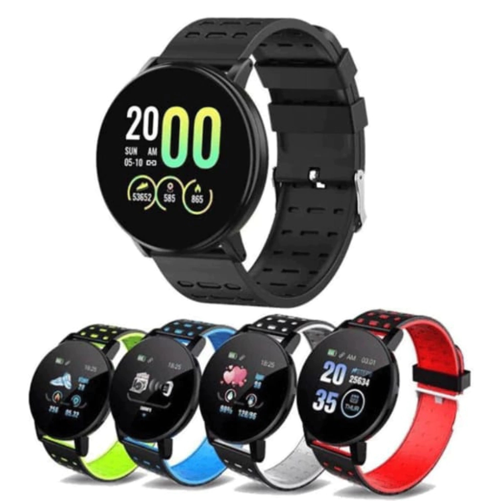 Reloj smartwatch 119 plus negro
