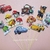 Toppers medianos 9cm por 6 unidades