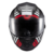Capacete Fechado Wing Grid Preto Vermelho Branco 60 (1763360) - Texx na internet
