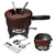 Kit Para Fondue De 10 Peças Marrom Cobre - Brinox na internet