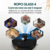 Robô Aspirador Glass 4 Preto 4 Em 1 Bivolt - Ropo na internet