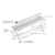 Organizador E Cortador De Rolos Duplo Clear Branco - Compras 321
