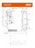 Fechadura Externa Stam 803/03 Porta Madeira Espelho com Alavanca Inox - Stam - Compras 321