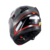 Capacete Escamot Gladiator V3 Makan Cinza Vermelho 62 - Texx - comprar online