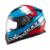 Capacete Fechado Wing Superstar Azul Vermelho Branco 62 (1766562) - Texx - loja online