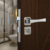 Fechadura Para Porta Wc Banheiro Paris Cromada 40mm - Mgm na internet