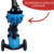 Patinete Infantil Joaninha Ladybug azul - Importway - comprar online