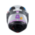 Capacete Escamot Gladiator V3 Reisen Azul Rosa E Branco 54 - Texx - comprar online