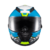 Imagem do Capacete Fechado Wing Superstar Azul Verde Branco 56 (1766656) - Texx