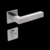 Fechadura IX420 55 mm Roseta Quadrada 2 Inox Escovado WC - Stam - comprar online