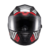 Capacete Fechado Wing Grid Preto Vermelho Branco 62 (1763362) - Texx