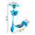 Patinete Infantil 3 Rodas Musical Luzes Cesta Azul - Importway - comprar online