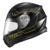 Capacete Fechado Strike Panther Preto Verde 56 - Texx
