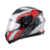 Capacete Escamot Gladiator V3 Reisen Vermelho E Branco 58 - Texx - Compras 321
