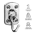 Gancho Armador De Rede Linha 250 Cromado - Silvana - comprar online