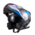 Capacete Escamot Gladiator V3 Reisen Azul Rosa E Branco 54 - Texx - Compras 321
