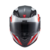 Capacete Escamot Gladiator V3 Reisen Vermelho E Branco 60 - Texx - comprar online