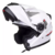 Capacete Escamot Gladiator V3 Branco C/ Viseira Solar 60 - Texx - loja online
