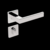 Fechadura Externa IX290 40 mm Roseta Quadrada 1 Inox - Stam - comprar online