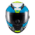 Capacete Fechado Wing Superstar Azul Verde Branco 62 (1766662) - Texx - loja online