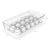 Organizador De Ovos Clear Fresh Com Tampa 18 Unidades - Compras 321