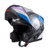 Capacete Escamot Gladiator V3 Reisen Azul Rosa E Branco 56 - Texx - comprar online