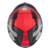 Capacete Strike Trento Vermelho Fosco 58 - Texx
