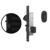 Fechadura 901 Portas De Correr Espelho Preto Fosco - Stam - comprar online